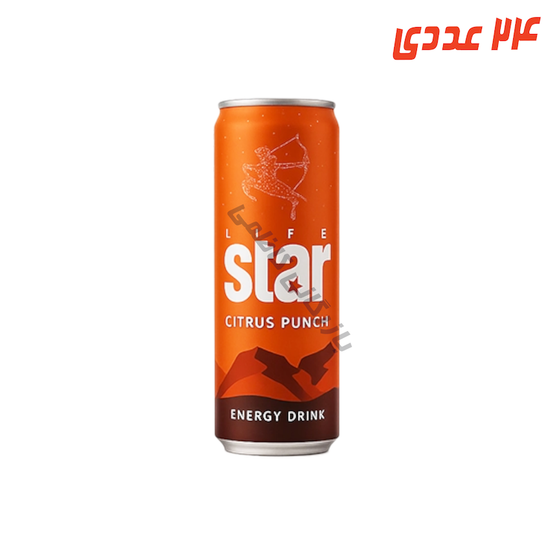 انرژی زا میکس چهار طعم 250 میلی لیتر لایف استار