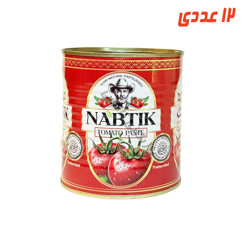 رب گوجه  فرنگی قوطی 800 گرم ناب تیک