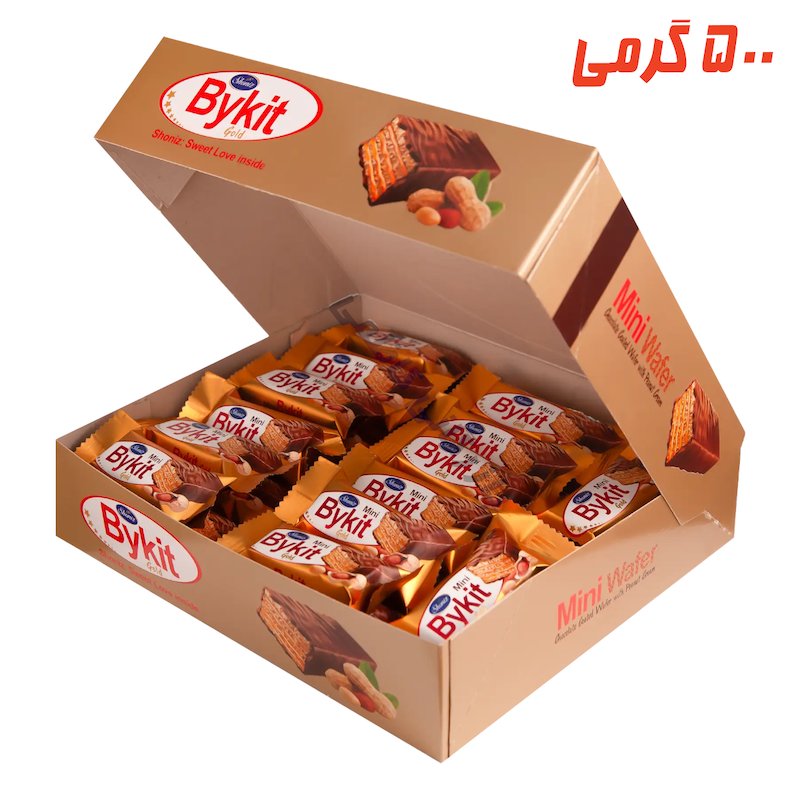 شکلات مینی بایکت بادام زمینی شونیز