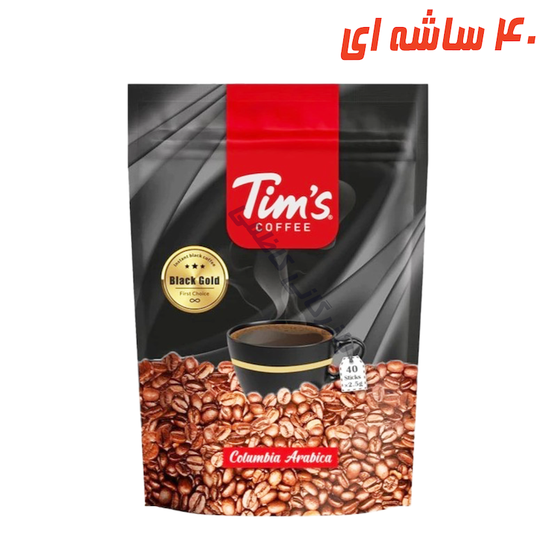 قهوه فوری 40 ساشه ای تیمز