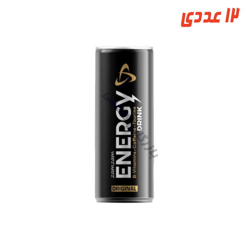 انرژی زا قوطی 250 میلی لیتر زمزم