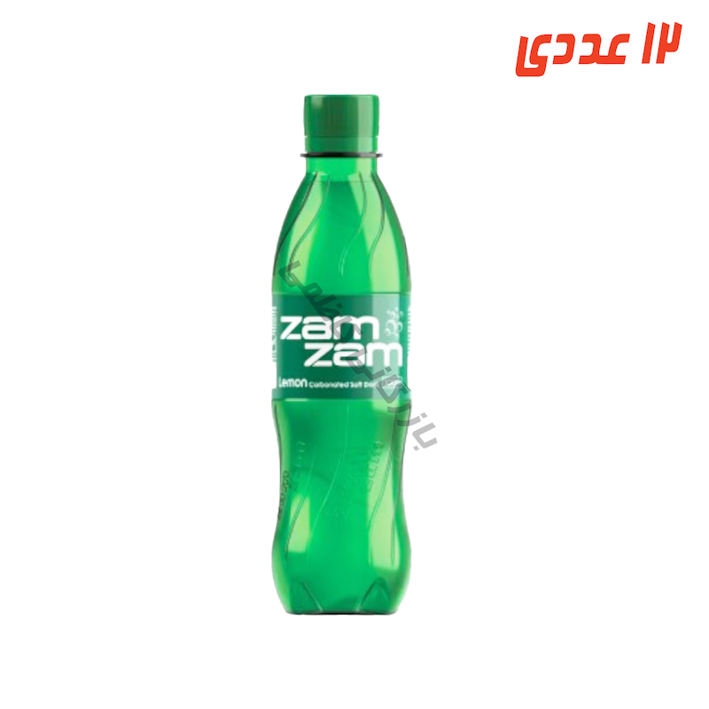 نوشابه لیمویی بطری 300 میلی لیتر زم زم