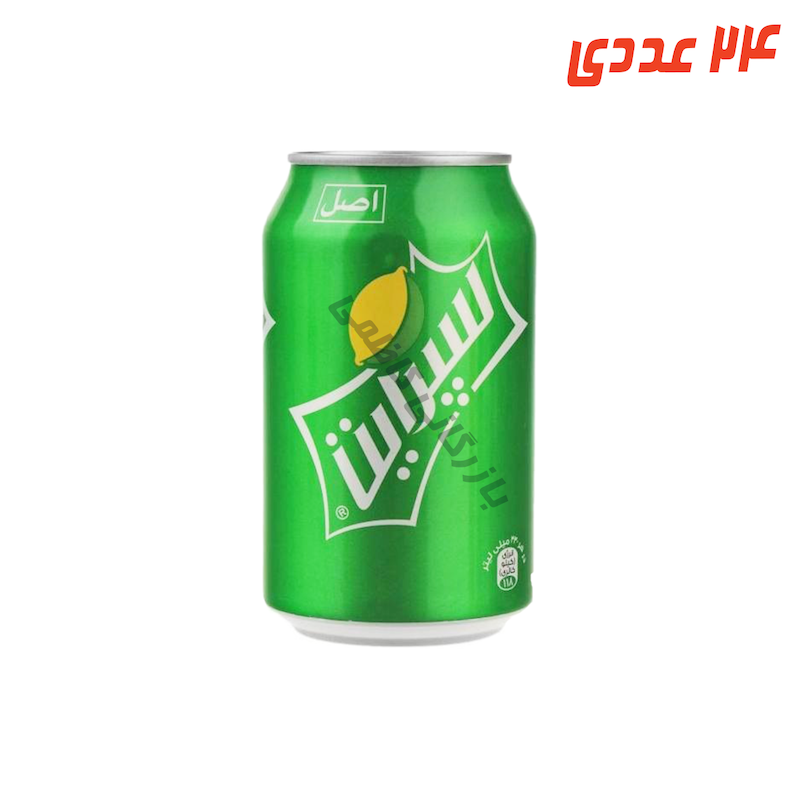 نوشابه لیمویی قوطی 330 میلی لیتر اسپرایت