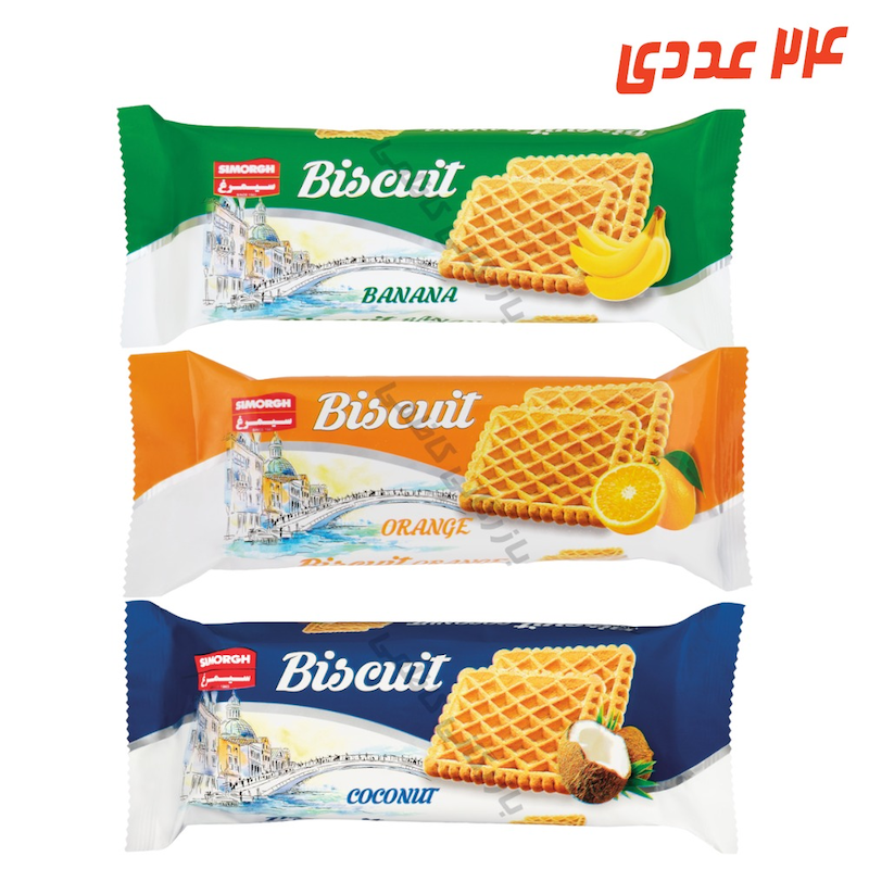 بیسکوییت چاشت 90 گرم سیمرغ