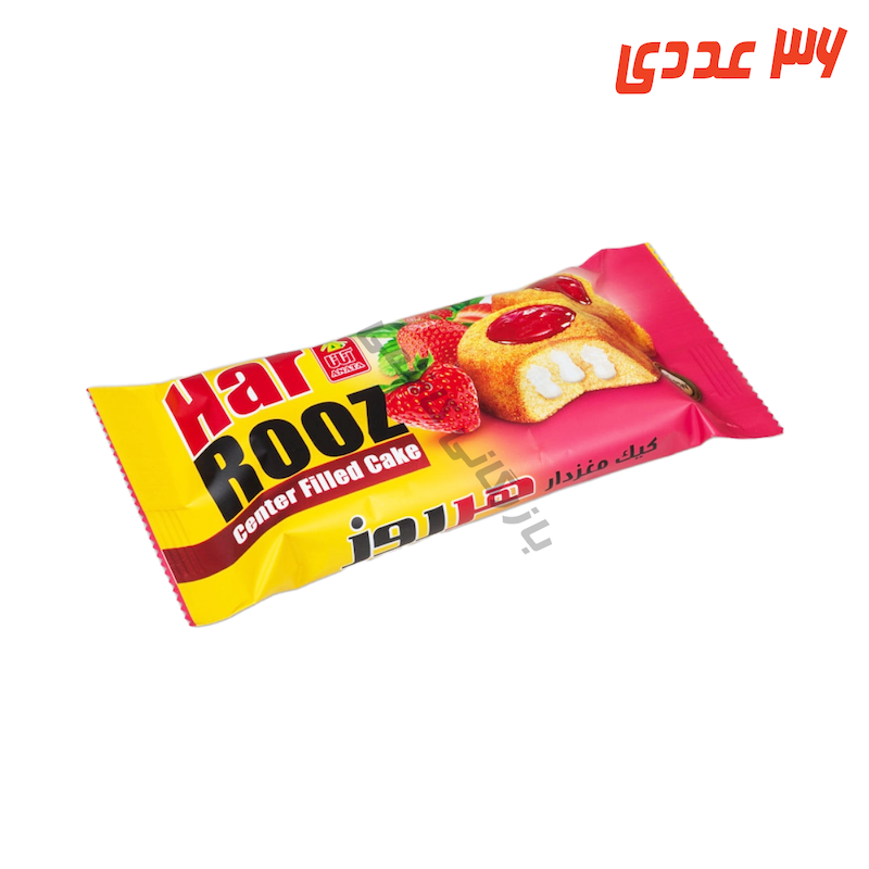 کیک دوقلو میوه ای هرروز 60 گرم آناتا ( 36 عددی )