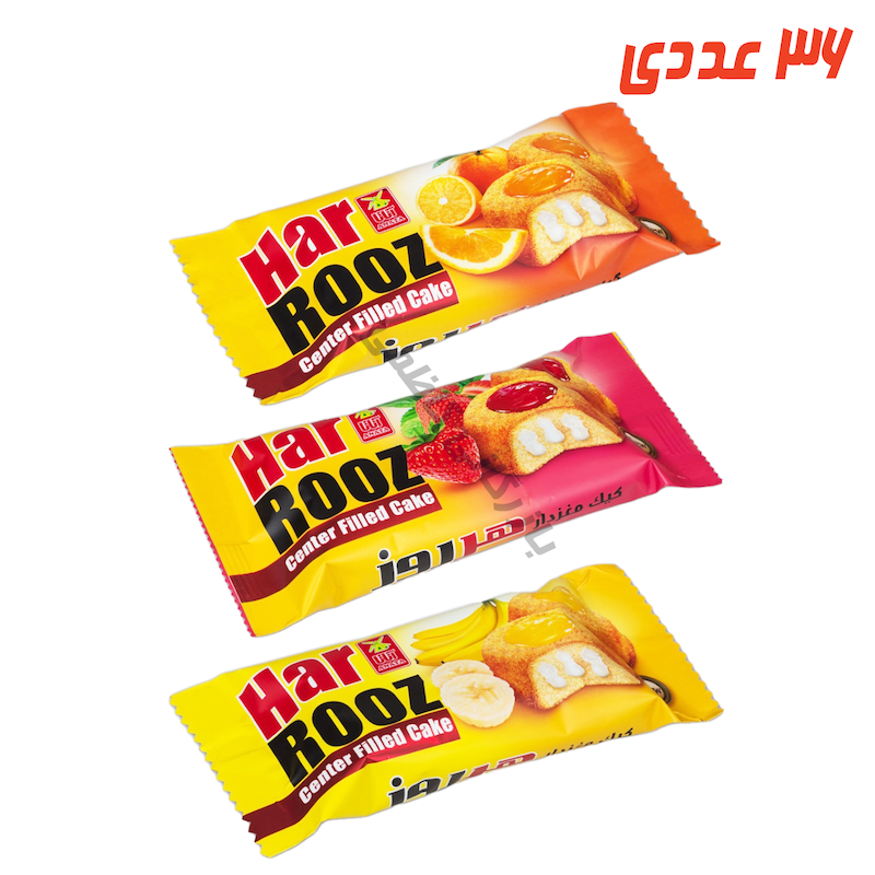 کیک دوقلو میوه ای 60 گرم آناتا
