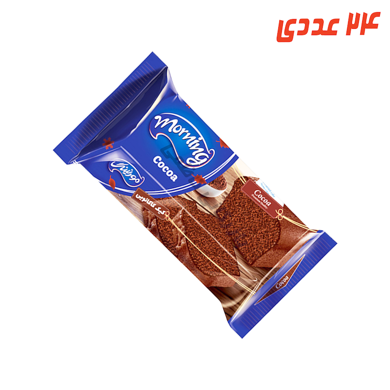 کیک صبحانه شکلاتی 100 گرم شیرین عسل