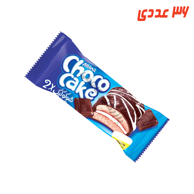 شوکو کیک دوقلو با روکش شکلات 40 گرم شیرین عسل
