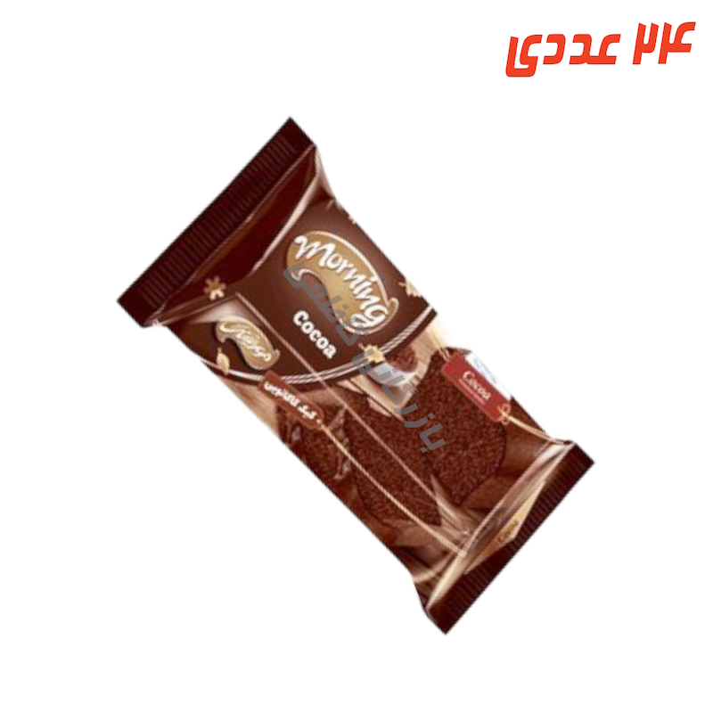 کیک کاکائویی مورنینگ 100 گرم شیرین عسل ( 24 عددی )