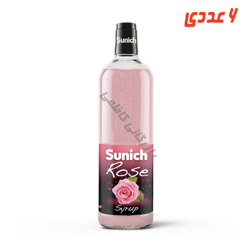 سیروپ رز شیشه ای 1100 گرم سن ایچ