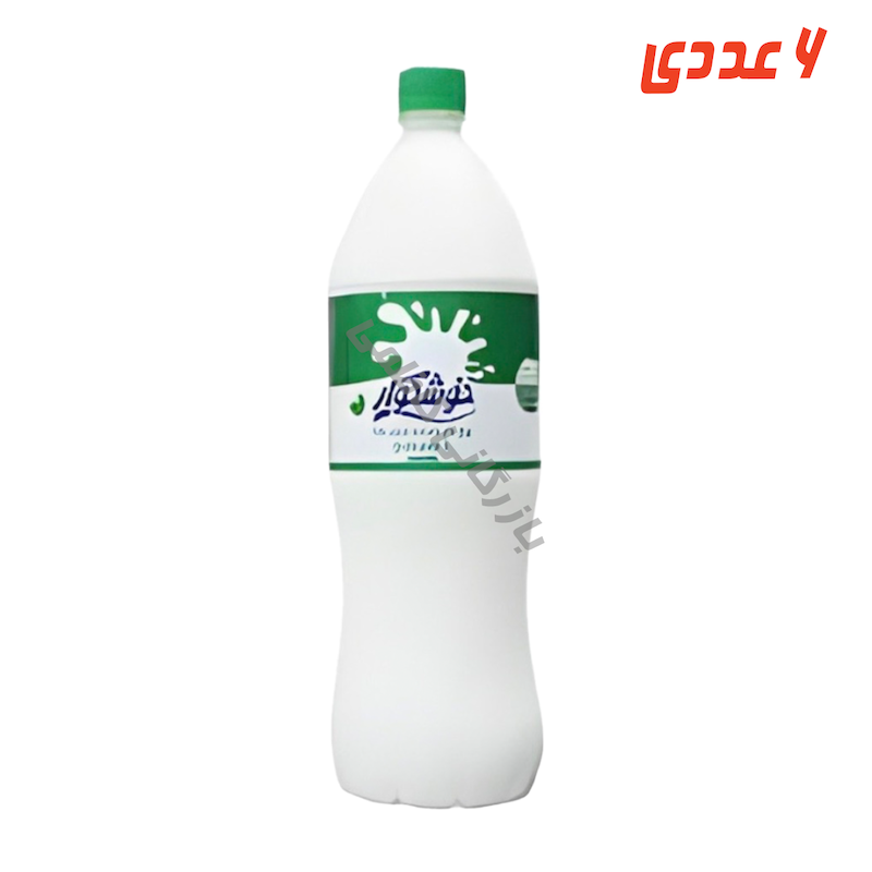 دوغ بطری 1.5 لیتر خوشگوار ( 6 عدد )