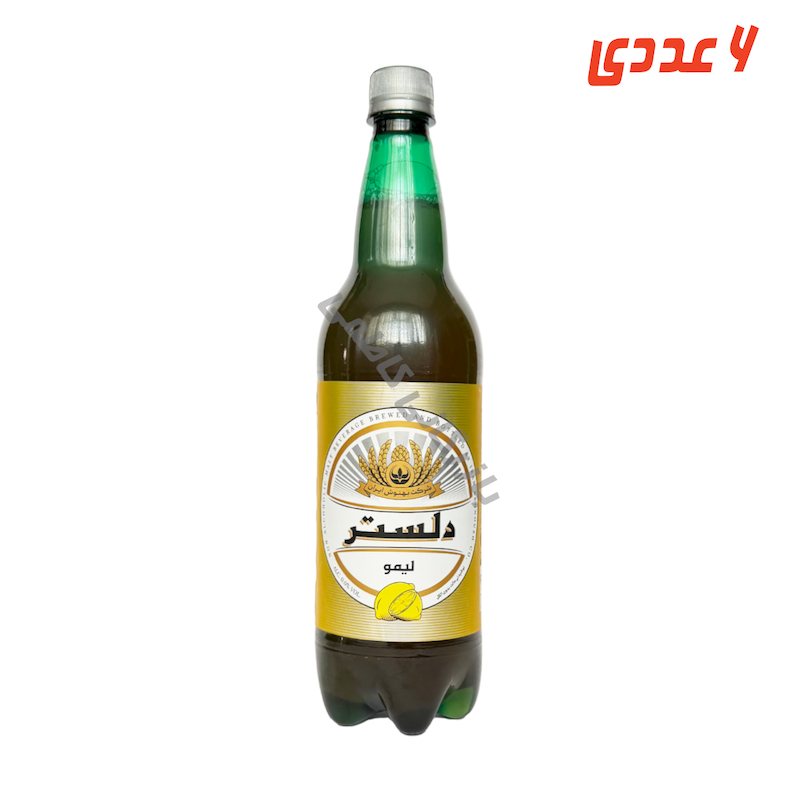 ماءالشعیر لیمویی بطری 1 لیتر دلستر ( 6 عددی )