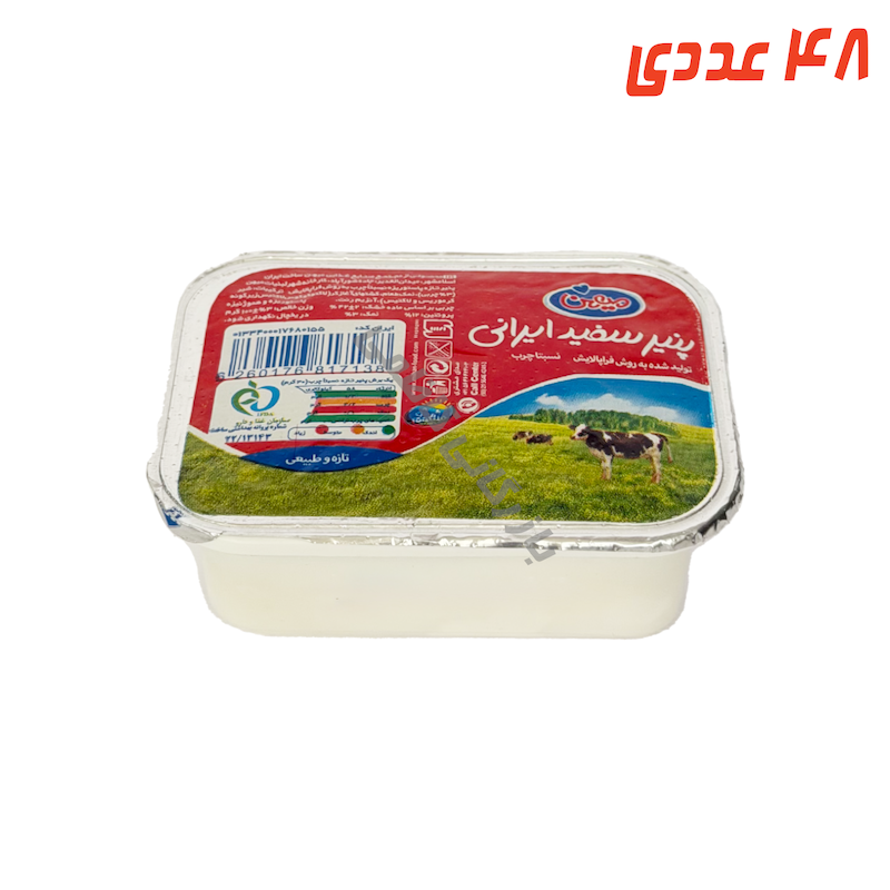 پنیر سفید 100 گرم میهن ( 48 عددی )