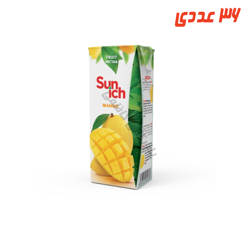 آبمیوه انبه پاکتی 200 میلی لیتر سن ایچ