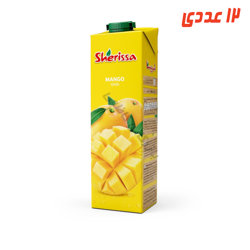 آبمیوه انبه پاکتی 1 لیتر شریسا