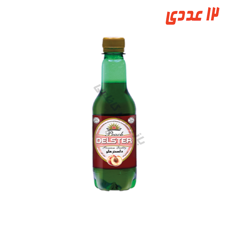 ماءالشعیر هلویی بطری 330 میلی لیتر دلستر