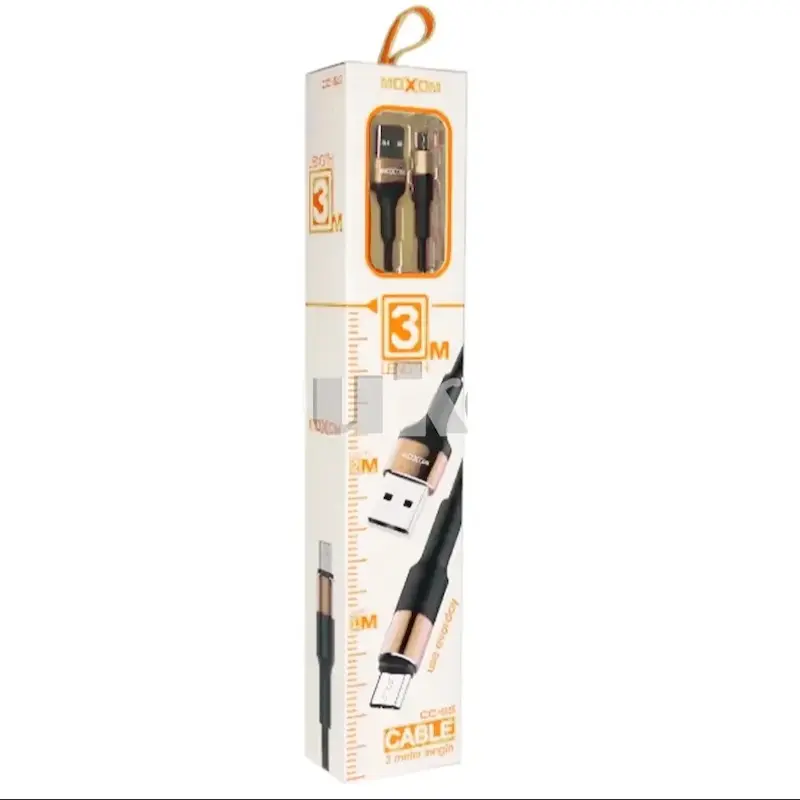 کابل شارژ USB-Micro موکسوم مدل CC55 طول 3 متر