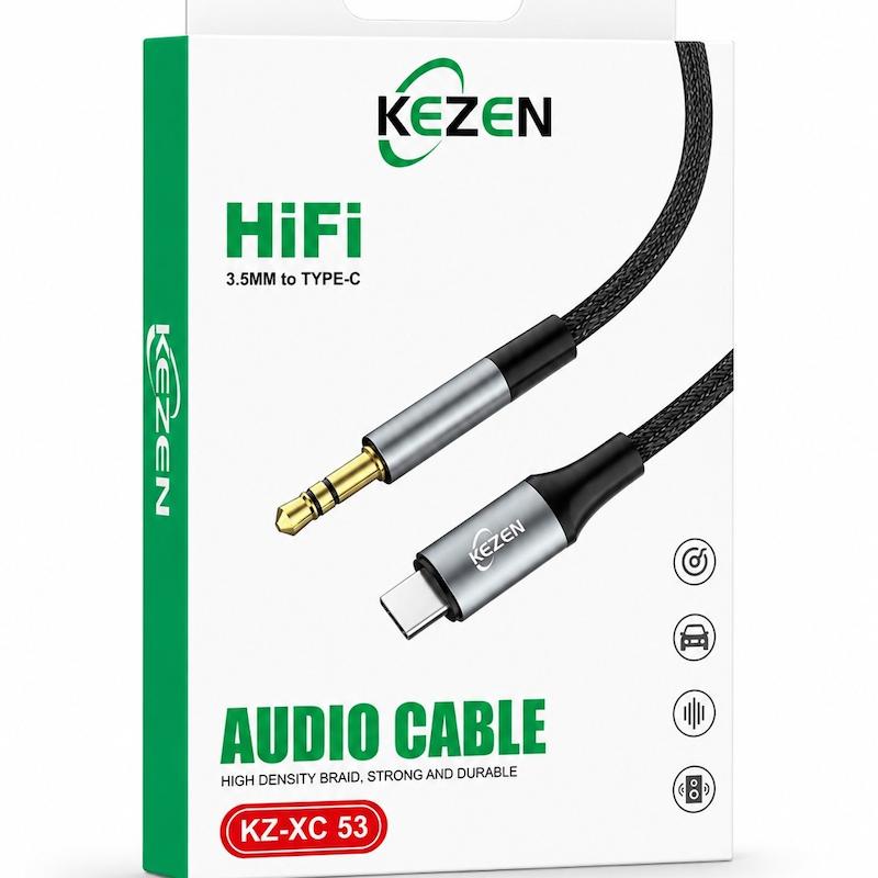 کابل تبدیل صدا (Type-C به 3.5mm) KEZEN KZ-XC53 