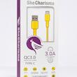 کابل شارژ USB-Type-C شی‌کاریزما (SheCharisma)مدل QC3.0