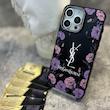 قاب YSL گلدار مناسب برای iPhone 15 Promax