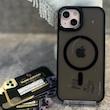 قاب مگ‌سیف Q Series مدل شفاف دور رنگی مناسب Iphone 13