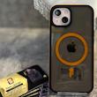 قاب مگ‌سیف مدل شفاف دور رنگی مناسب Iphone 13