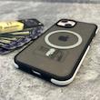 قاب مگ‌سیف مدل شفاف دور رنگی مناسب Iphone 13