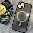 قاب مگ‌سیف مدل شفاف دور رنگی مناسب Iphone 13