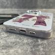 قاب طرح پاپیون نگین‌دار مناسب Iphone 13