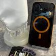 قاب مگ‌سیف مدل شفاف دور رنگی مناسب Iphone 16