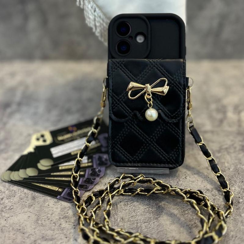 قاب مدل کیف‌دار لاکچری مناسب Iphone 16