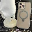 قاب مگ‌سیف مدل استنددار مات مناسب Iphone 16 Promax