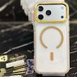 قاب شفاف اکلیلی مگ‌سیف مناسب Iphone 17 Promax