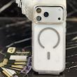 قاب شفاف اکلیلی مگ‌سیف مناسب Iphone 17 Promax