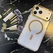 قاب شفاف اکلیلی مگ‌سیف مناسب Iphone 17 Promax