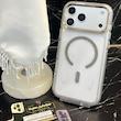 قاب شفاف اکلیلی مگ‌سیف مناسب Iphone 17 Promax