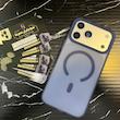 قاب مگ‌سیف شیار‌دار مات مناسب Iphone 17 Promax