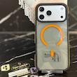 قاب مگ‌سیف مدل شفاف دور رنگی مناسب Iphone 17 Promax
