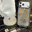 قاب مگ‌سیف مدل شفاف دور رنگی مناسب Iphone 17 Promax