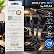 کابل صدا AUX بروفون 2 متری مدل BOROFONE BL10  