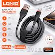 کابل شارژ LDNIO مدل LS631 | USB به Lightning