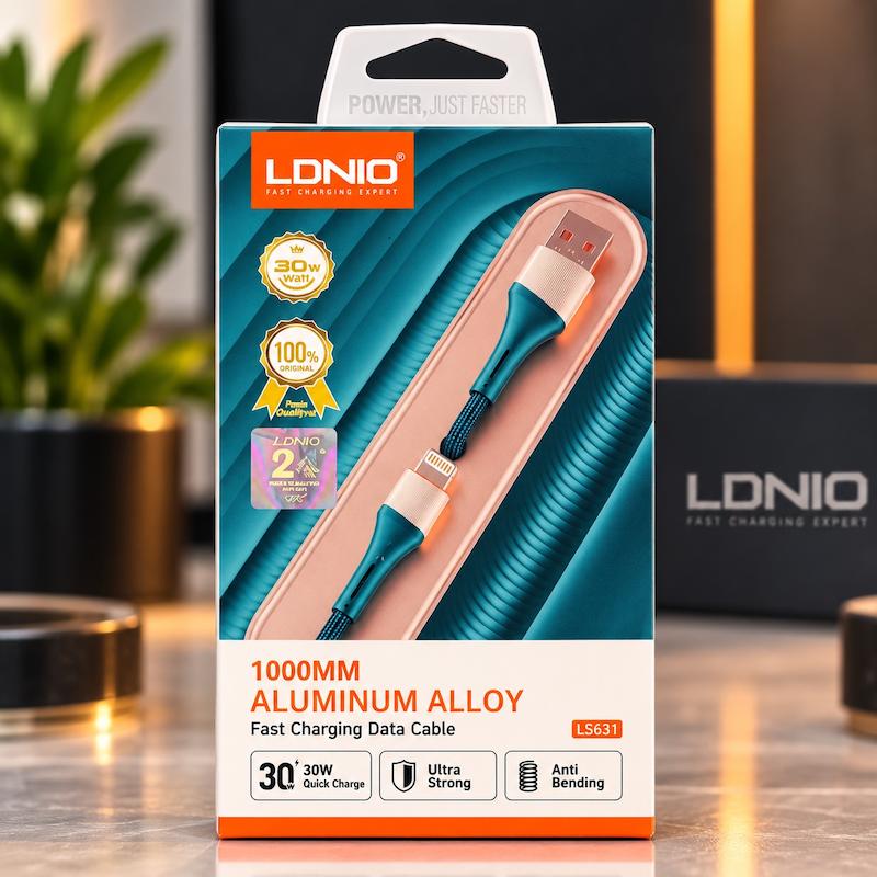 کابل شارژ LDNIO مدل LS631 | USB به Lightning