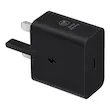 شارژر دیواری 25 وات سامسونگ مدل T2510، اتصال سه پین، درگاه خروجی USB-C، دارای قابلیت شارژ سریع،NFC،اصلی 