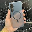 قاب مات شیشه‌ای مگ‌سیف pc-case سامسونگ Galaxy S24 fe