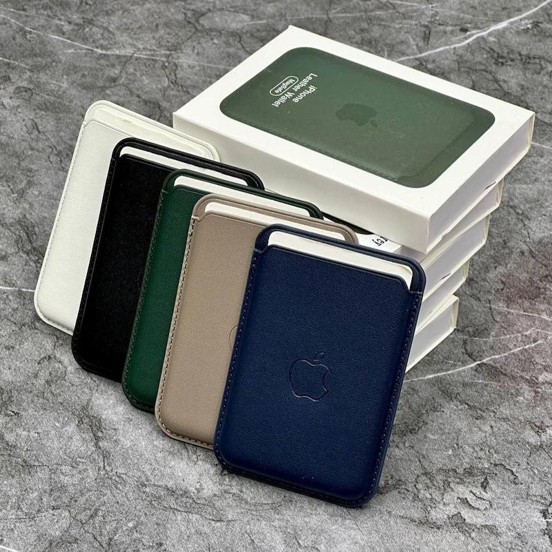 جا کارتی موبایل مدل Leather Wallet MagSafe