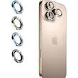 محافظ لنز دوربین رینگی نگین دار Iphone 12 Promax مدل Newchi