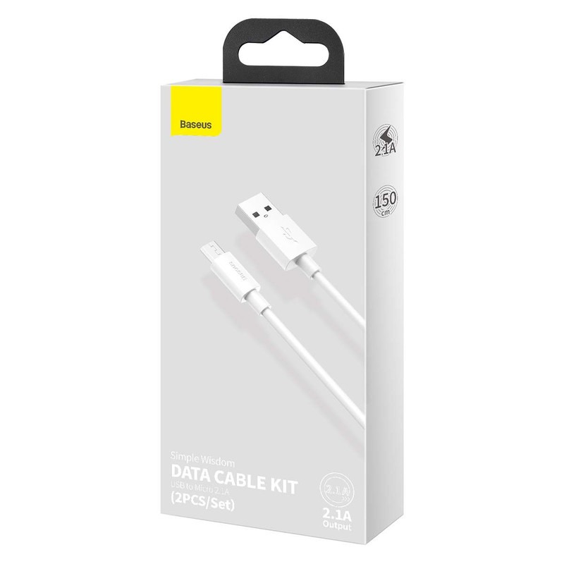 کابل تبدیل USB به USB-C باسئوس مدل TZCATZJ-02 طول 1.5 متر (بسته یک عددی)