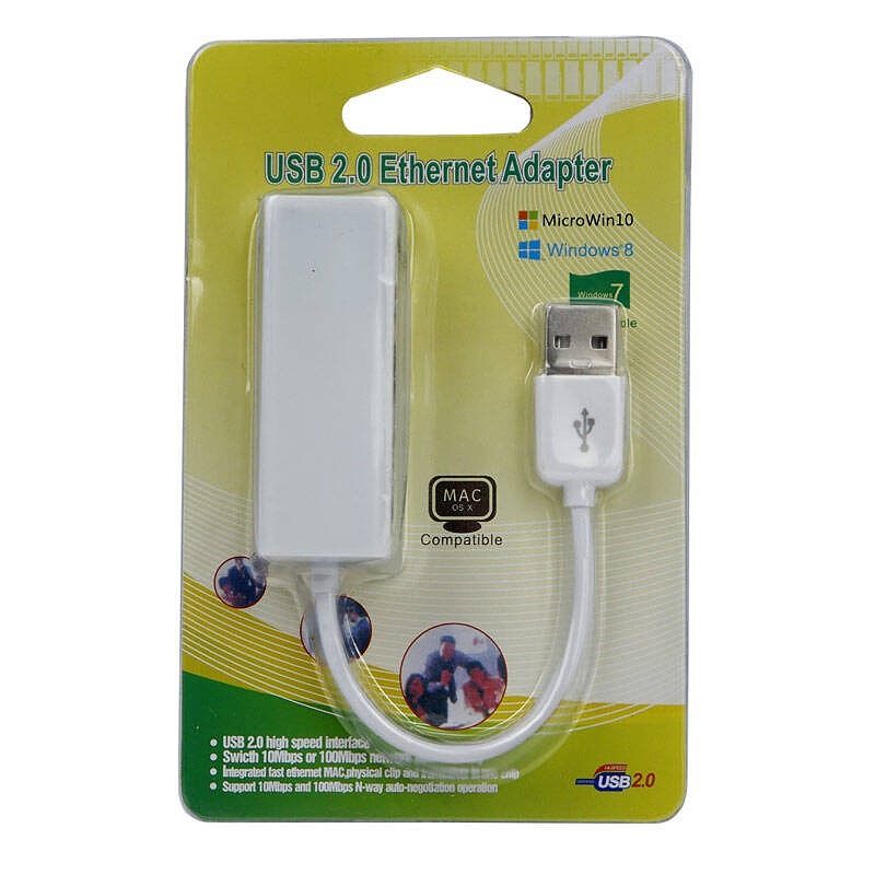  کارت شبکه اکسترنال USB به LAN ا USB 2.0 