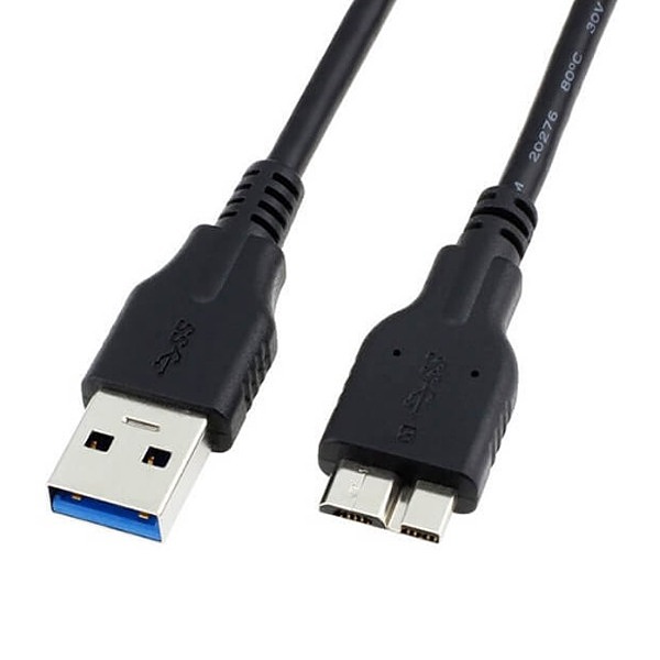 کابل هارد اکسترنال usb 3.0 طول 30 سانتی متر