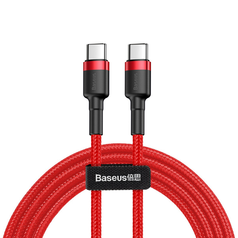 کابل USB-C به USB-C باسئوس مدل CATKLF_HG1 طول 2 متر